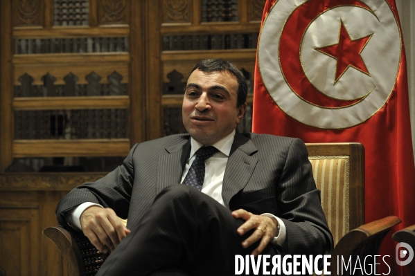 Medhi houas, ministre du tourisme tunisien.