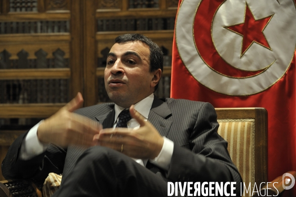 Medhi houas, ministre du tourisme tunisien.