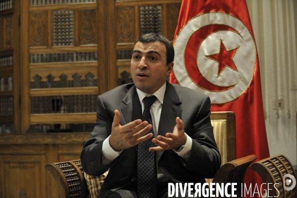 Medhi houas, ministre du tourisme tunisien.