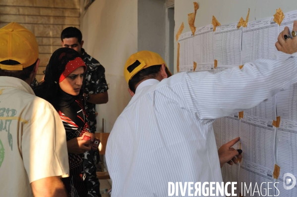 Elections legislative au sud liban