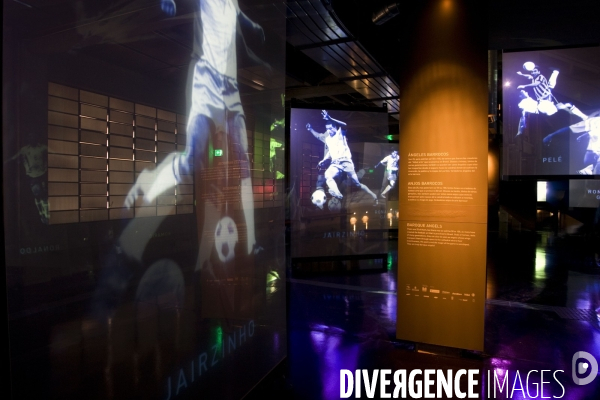 Le musée du football Brésilien de Sao Paulo.