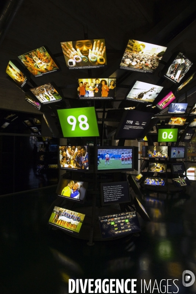 Le musée du football Brésilien de Sao Paulo.