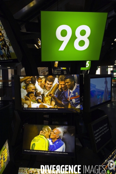 Le musée du football Brésilien de Sao Paulo.