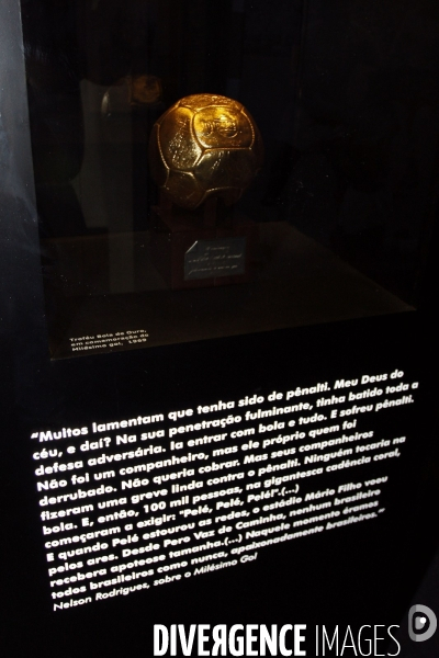 Le musée du football Brésilien de Sao Paulo.