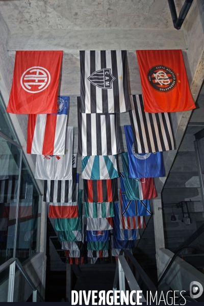 Le musée du football Brésilien de Sao Paulo.