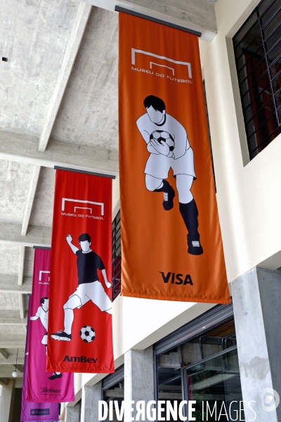 Le musée du football Brésilien de Sao Paulo.