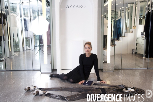 Mathilde Castello-Branco, Directrice artistique de la Maison de couture AZZARO depuis 2011.