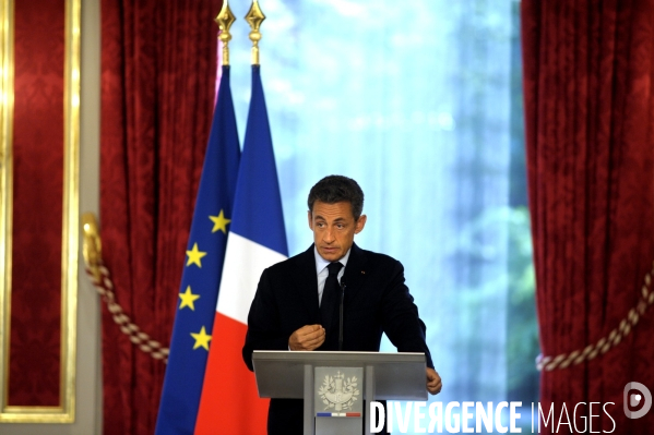 Conference des ambassadeurs a l elysee