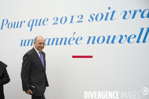 Paris : Voeux 2012 de Martine Aubry.