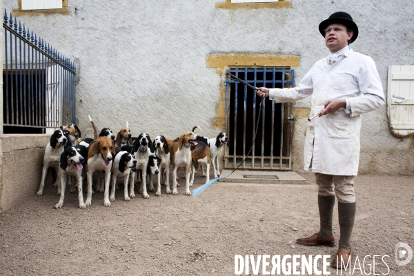 Jean-Christophe Iseux, Baron von Pfetten, dans son chateau de Selore.