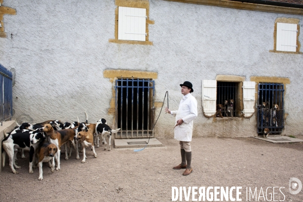 Jean-Christophe Iseux, Baron von Pfetten, dans son chateau de Selore.