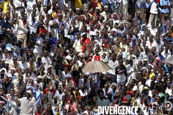 Meeting de propagande a mogadiscio