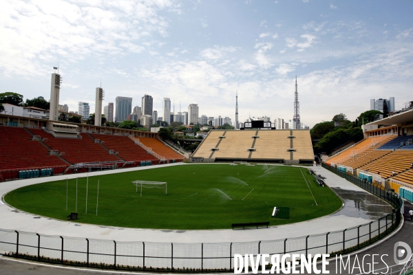 Le musée du football Brésilien de Sao Paulo.