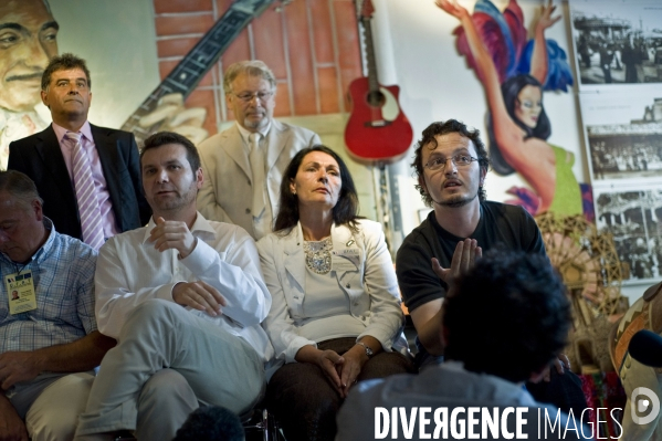 Conférence de presse associations de Roms