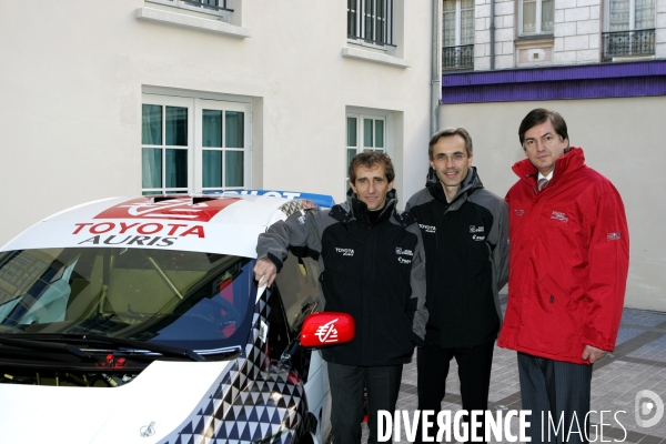 Présentation du Team TOYOTA.