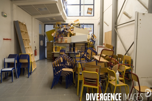 La fac de Perpignan en greve
