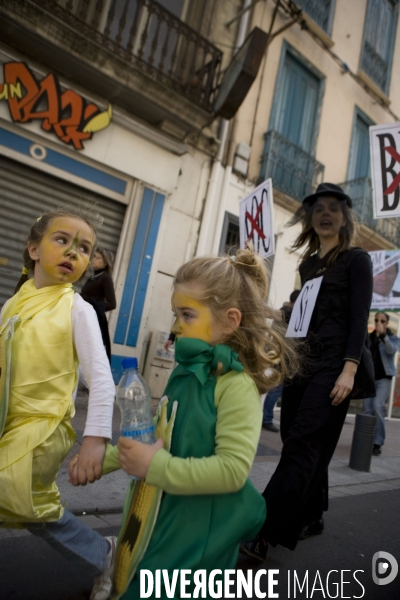 Manifestation anti OGM