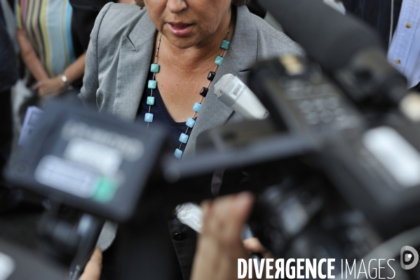 Martine AUBRY Candidate aux primaires socialiste pour l election a la Presidentielle de 2011