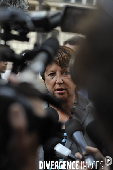 Martine AUBRY Candidate aux primaires socialiste pour l election a la Presidentielle de 2011
