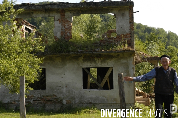 Ruines en Bosnie Herzegovine