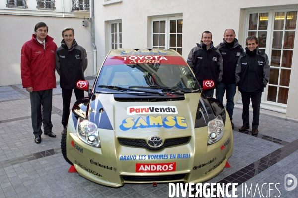 Présentation du Team TOYOTA.