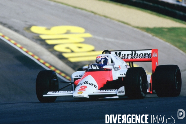 Alain PROST. Champion du Monde F1 - 1985. 20ème Anniversaire de son premier titre.