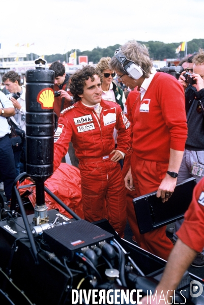 Alain PROST. Champion du Monde F1 - 1985. 20ème Anniversaire de son premier titre.