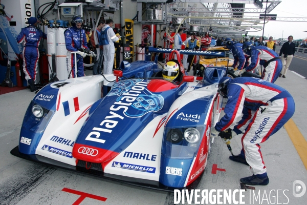 Journée test. 24 Heures du Mans 2005.