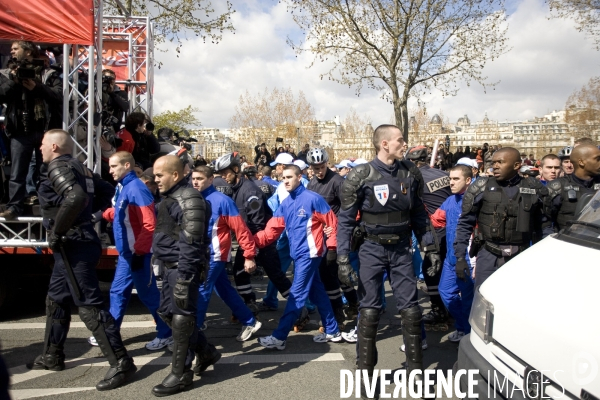 La flamme Olympique à Paris