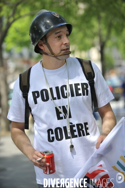 Rage et colere policiere