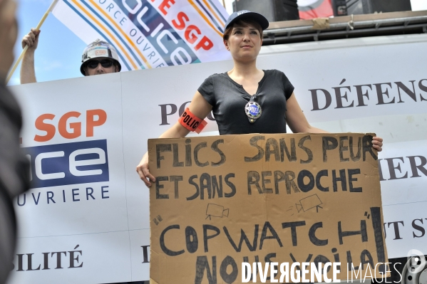 Rage et colere policiere