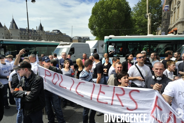 Rage et colere policiere