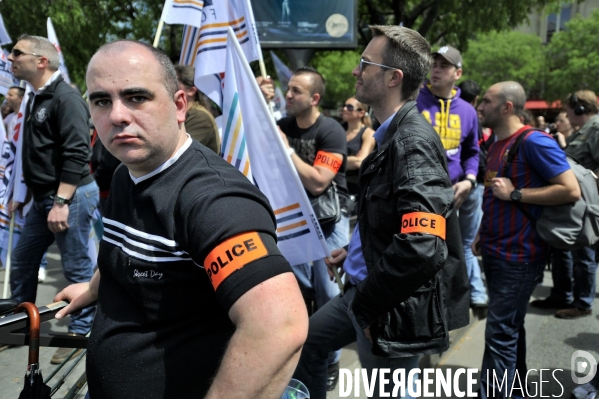 Rage et colere policiere