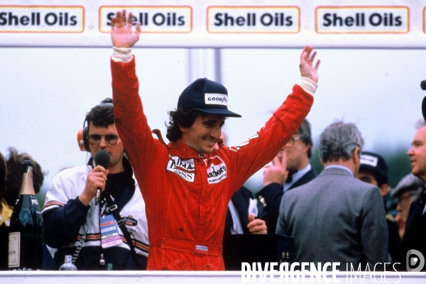 Alain PROST. Champion du Monde F1 - 1985. 20ème Anniversaire de son premier titre.