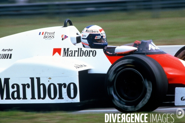 Alain PROST. Champion du Monde F1 - 1985. 20ème Anniversaire de son premier titre.