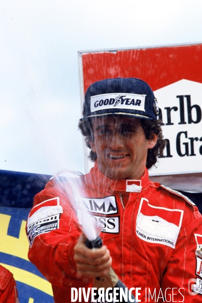 Alain PROST. Champion du Monde F1 - 1985. 20ème Anniversaire de son premier titre.