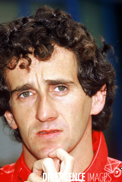 Alain PROST. Champion du Monde F1 - 1985. 20ème Anniversaire de son premier titre.