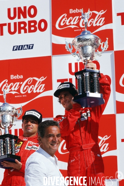 Alain PROST. Champion du Monde F1 - 1985. 20ème Anniversaire de son premier titre.