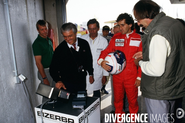 Alain PROST. Champion du Monde F1 - 1985. 20ème Anniversaire de son premier titre.