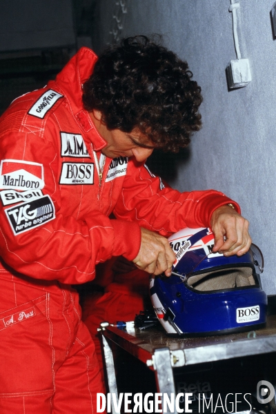 Alain PROST. Champion du Monde F1 - 1985. 20ème Anniversaire de son premier titre.