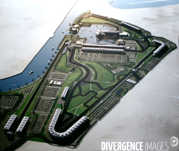 Un circuit F1 à Abu Dhabi.