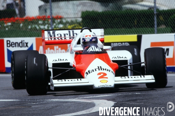 Alain PROST. Champion du Monde F1 - 1985. 20ème Anniversaire de son premier titre.