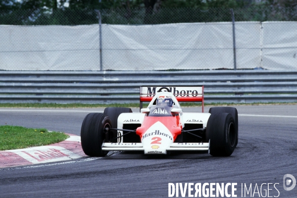 Alain PROST. Champion du Monde F1 - 1985. 20ème Anniversaire de son premier titre.