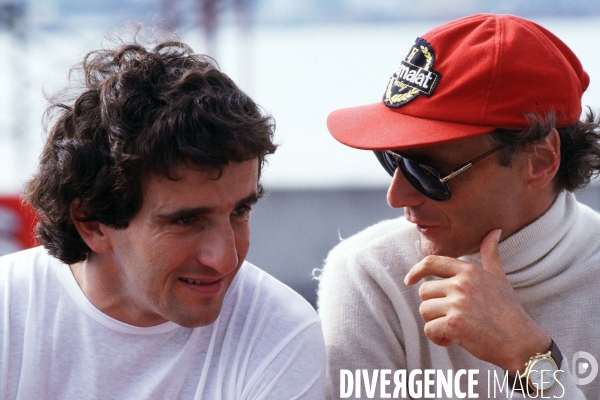 Alain PROST. Champion du Monde F1 - 1985. 20ème Anniversaire de son premier titre.