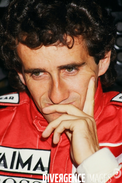 Alain PROST. Champion du Monde F1 - 1985. 20ème Anniversaire de son premier titre.