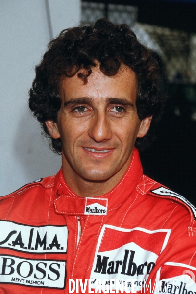 Alain PROST. Champion du Monde F1 - 1985. 20ème Anniversaire de son premier titre.