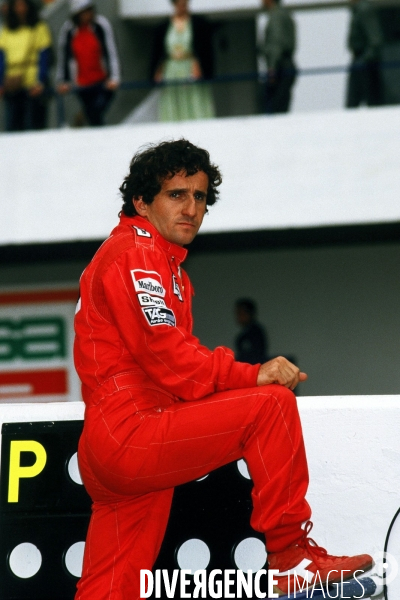 Alain PROST. Champion du Monde F1 - 1985. 20ème Anniversaire de son premier titre.