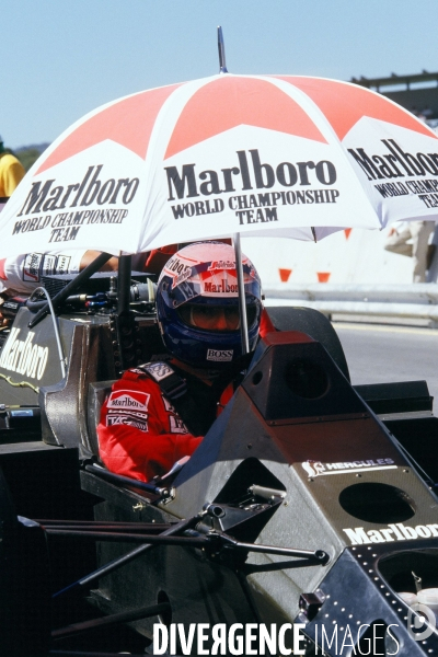 Alain PROST. Champion du Monde F1 - 1985. 20ème Anniversaire de son premier titre.