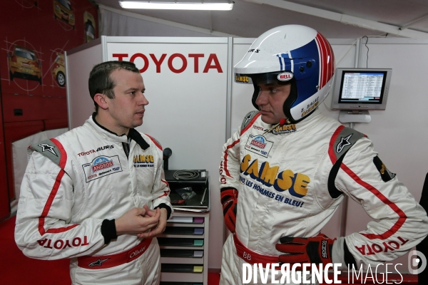 Le Team Toyota sur les trois marches du podium.