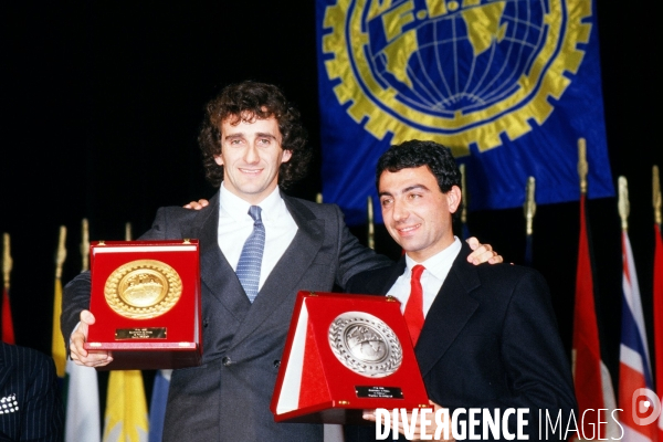 Alain PROST. Champion du Monde F1 - 1985. 20ème Anniversaire de son premier titre.